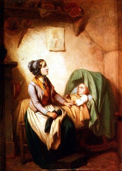 Det sjuka barnet av Ferdinand Marolin