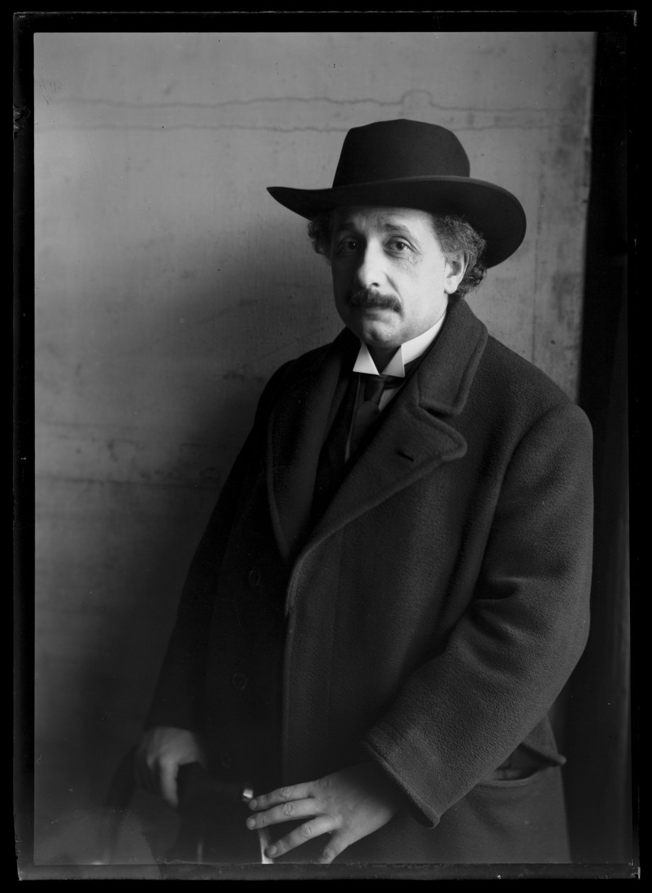 Bild på Albert Einstein (1879-1955) av Ferdinand Schmutzer