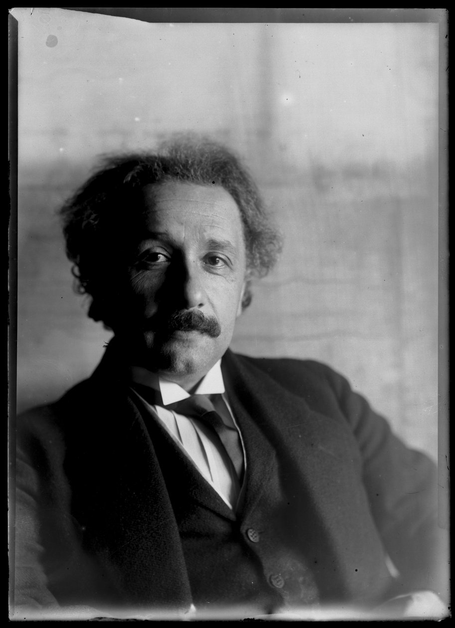 Bild på Albert Einstein (1879-1955) av Ferdinand Schmutzer