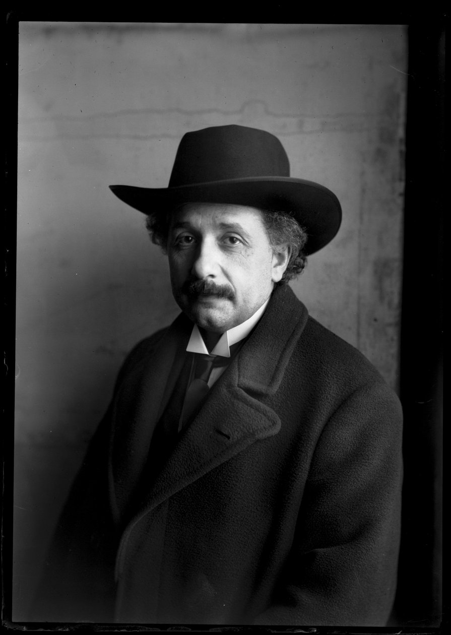 Bild på Albert Einstein (1879-1955) av Ferdinand Schmutzer