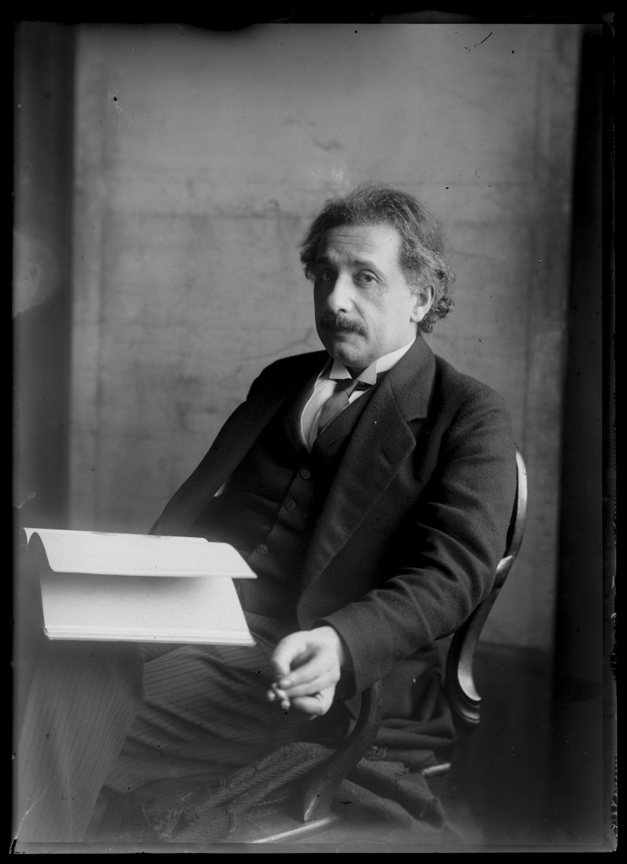 Bild på Albert Einstein (1879-1955) av Ferdinand Schmutzer