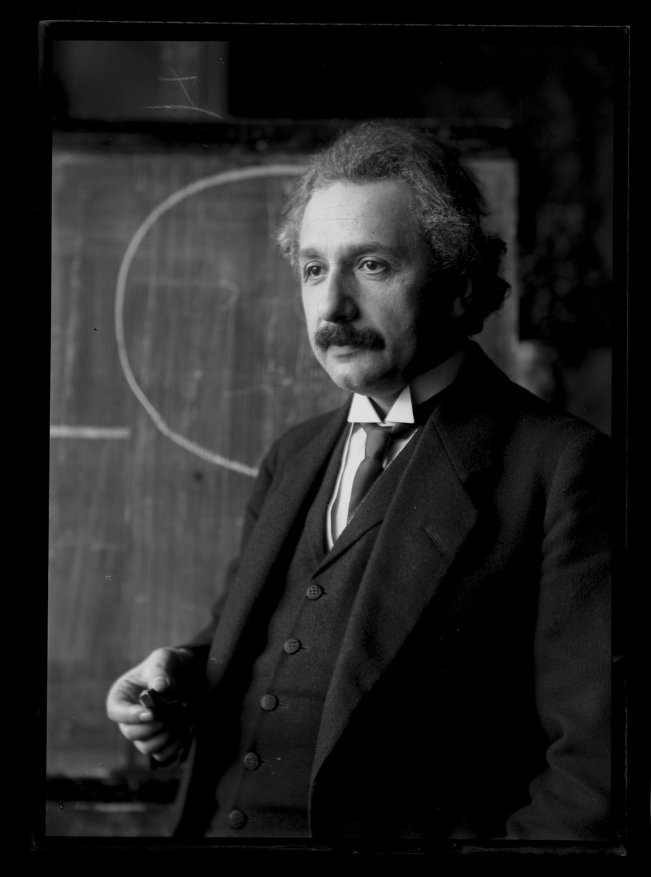 Bild på Albert Einstein (1879-1955) av Ferdinand Schmutzer