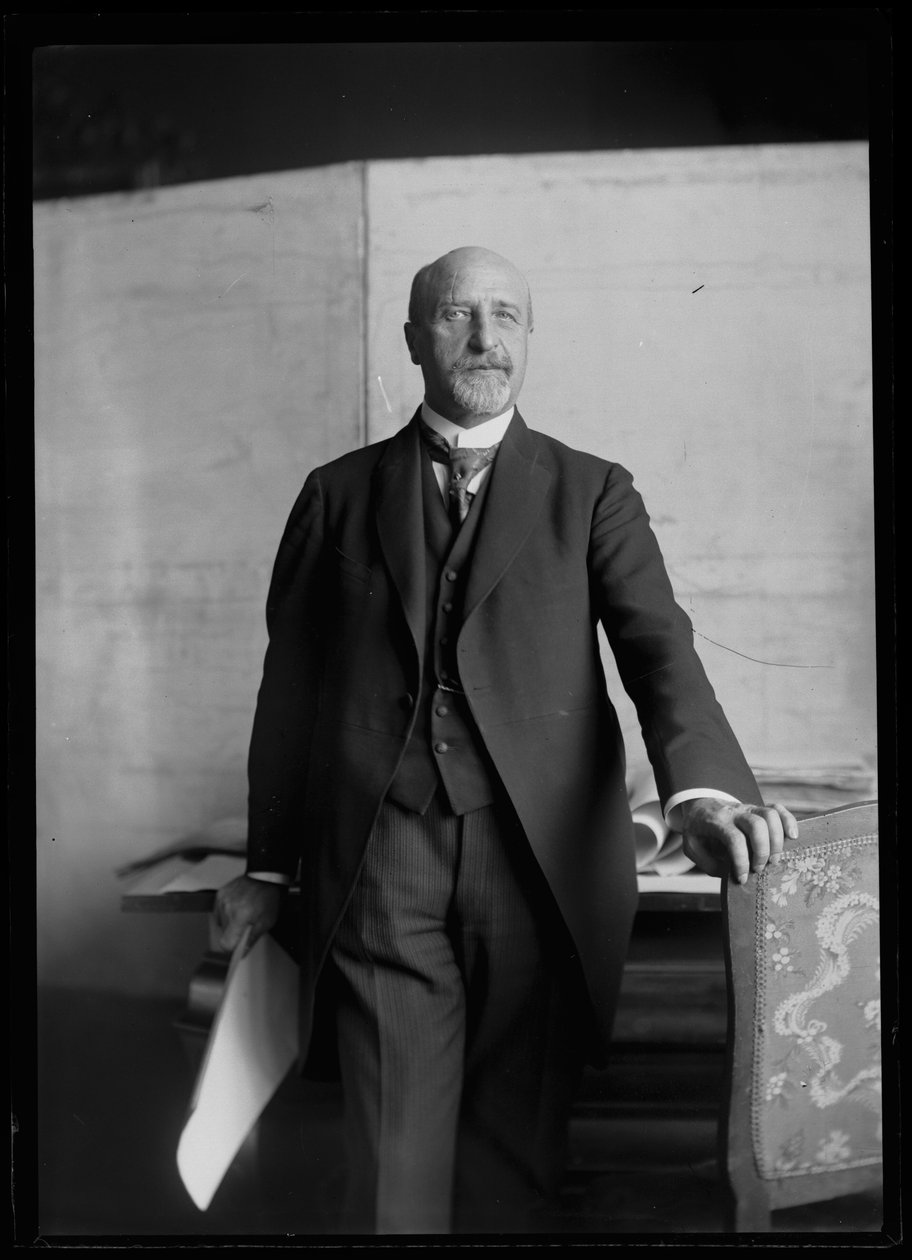Bild av Karl Seitz (1869-1950) av Ferdinand Schmutzer