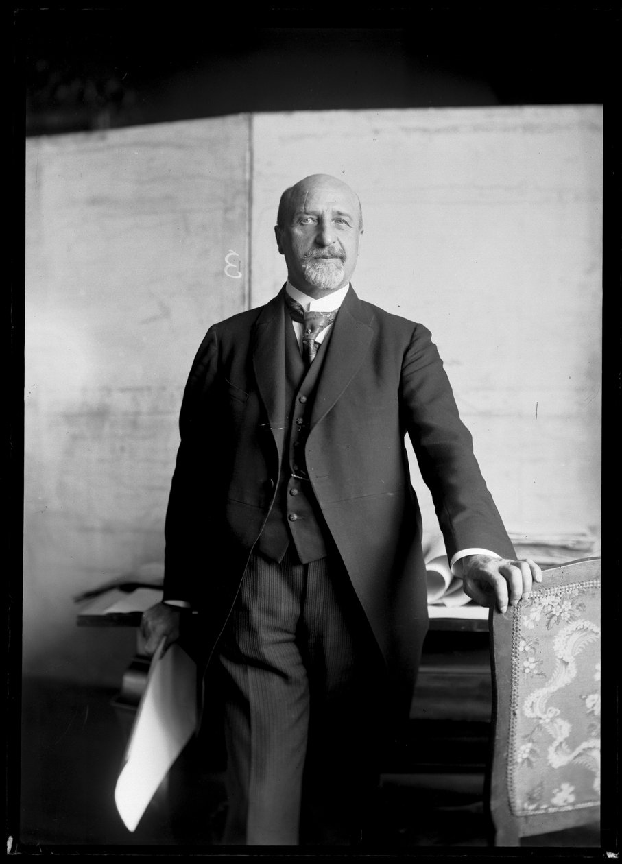 Bild av Karl Seitz (1869-1950) av Ferdinand Schmutzer