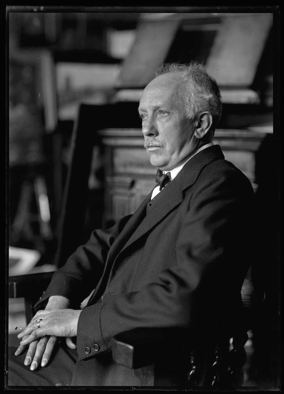 Bild av Richard Strauss (1864-1949) av Ferdinand Schmutzer
