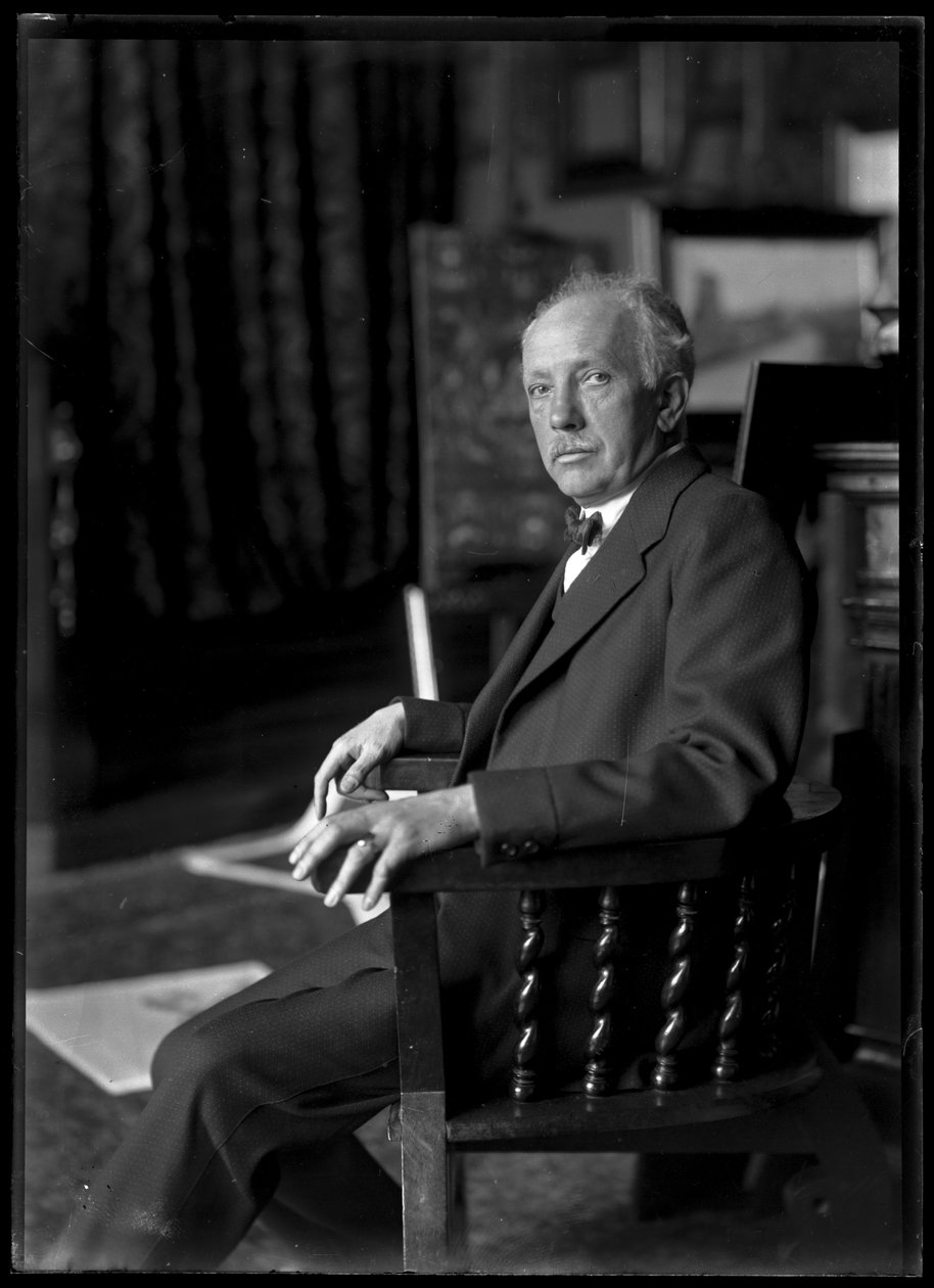Bild av Richard Strauss (1864-1949) av Ferdinand Schmutzer