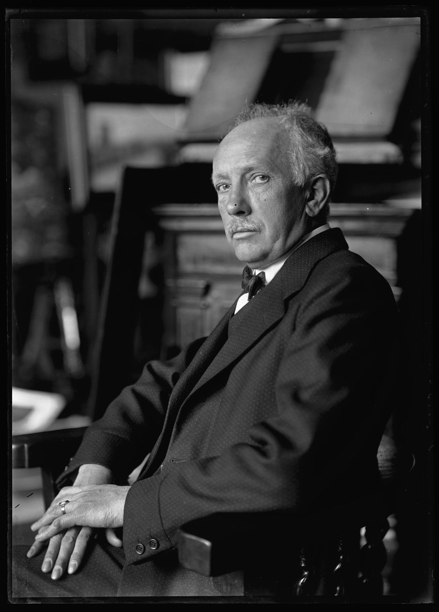 Bild av Richard Strauss (1864-1949) av Ferdinand Schmutzer