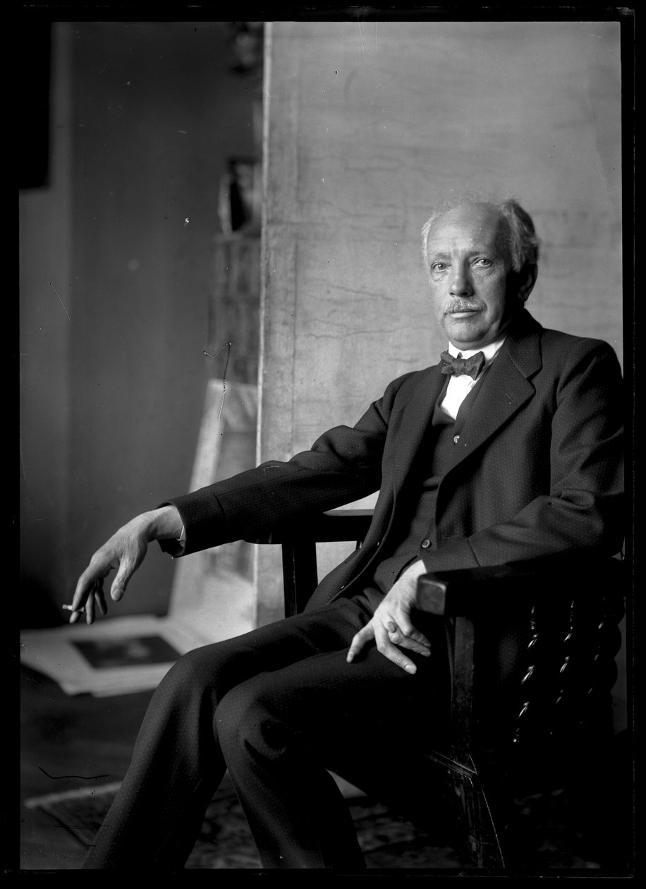 Bild av Richard Strauss (1864-1949) av Ferdinand Schmutzer