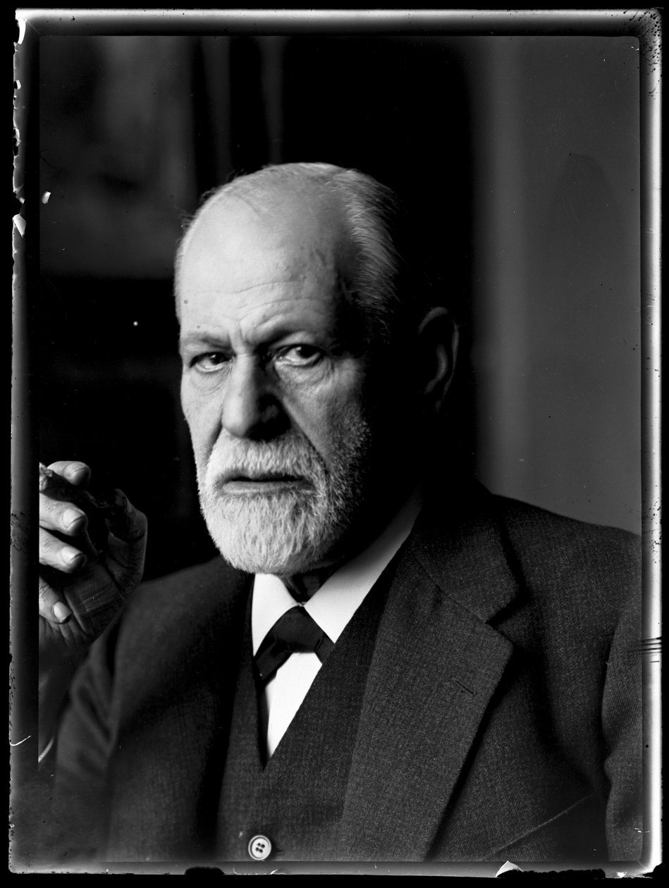 Bild av Sigmund Freud (1856-1939) av Ferdinand Schmutzer