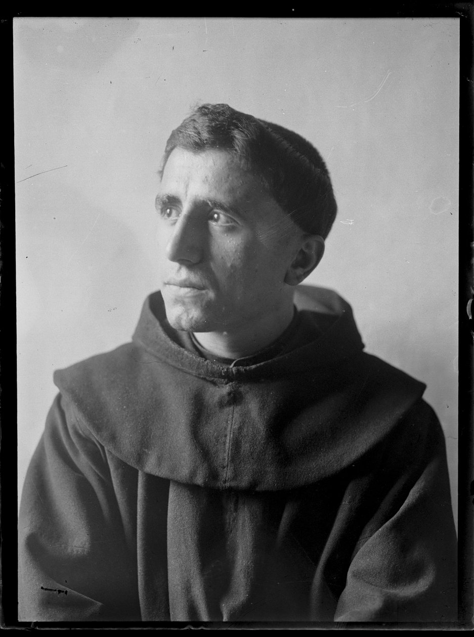 Bild av en franciskan i Assisi av Ferdinand Schmutzer