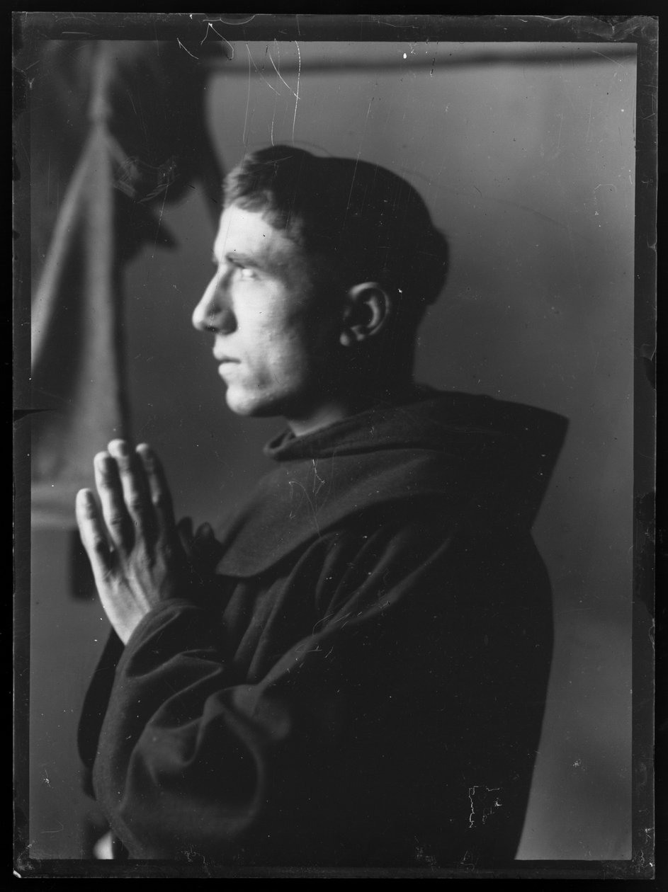 Bön franciskan i Assisi av Ferdinand Schmutzer