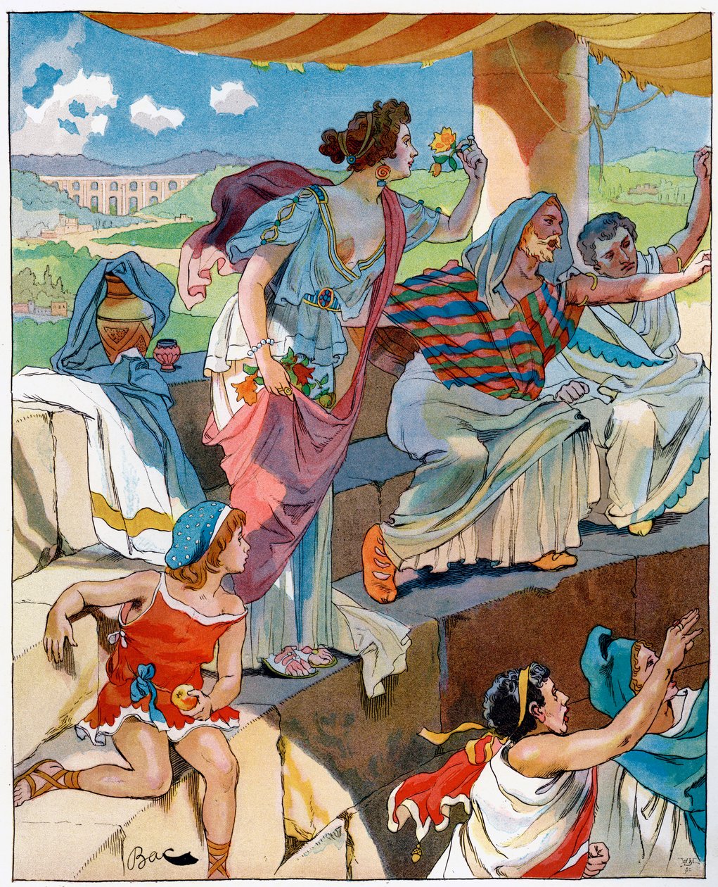 The Arenas of Lutetia, c1870-1950. av Ferdinand Sigismund Bac