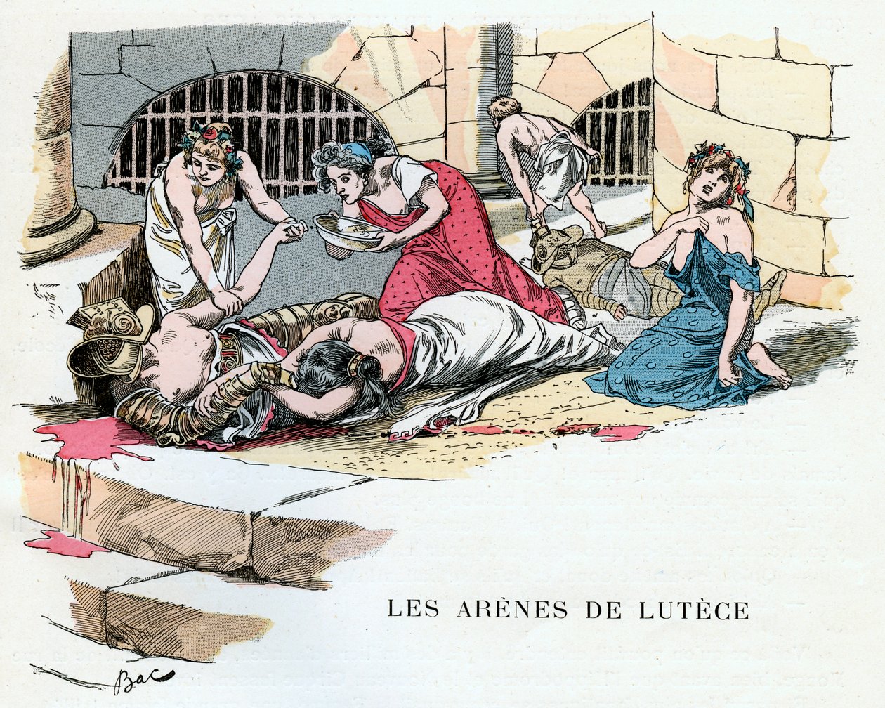 The Arenas of Lutetia, c1870-1950. av Ferdinand Sigismund Bac