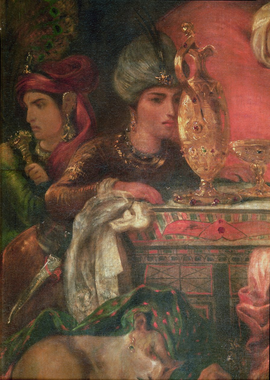 Sardanapals död... av Ferdinand Victor Eugene Delacroix