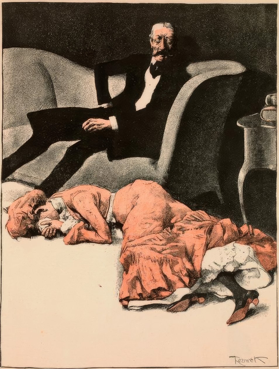 Reznicek / Morituri / från: Galante Welt / 1904 av Ferdinand von Reznicek