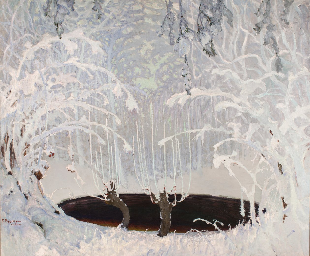 Winter tale av Ferdynand Ruszczyc