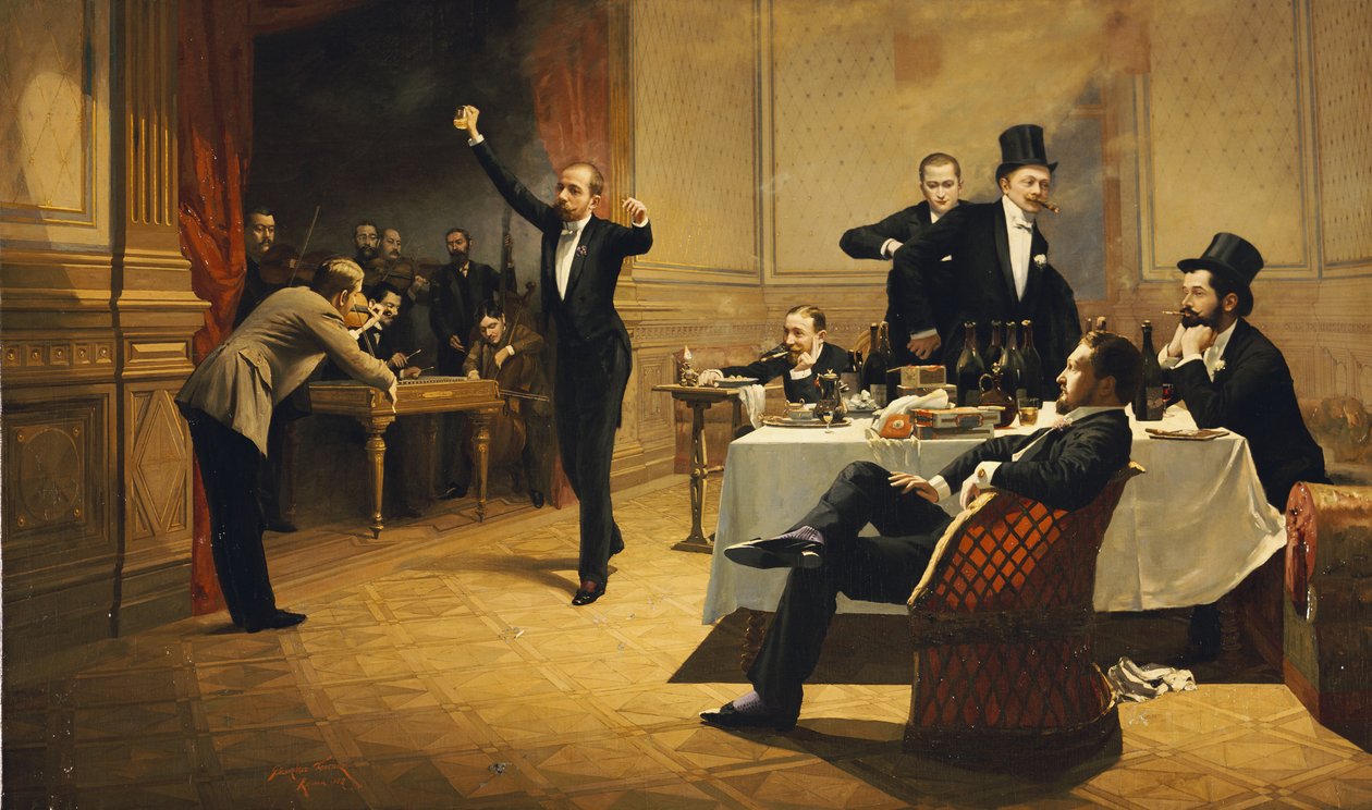 Middagsfesten, 1837 av Ferencz Paczka