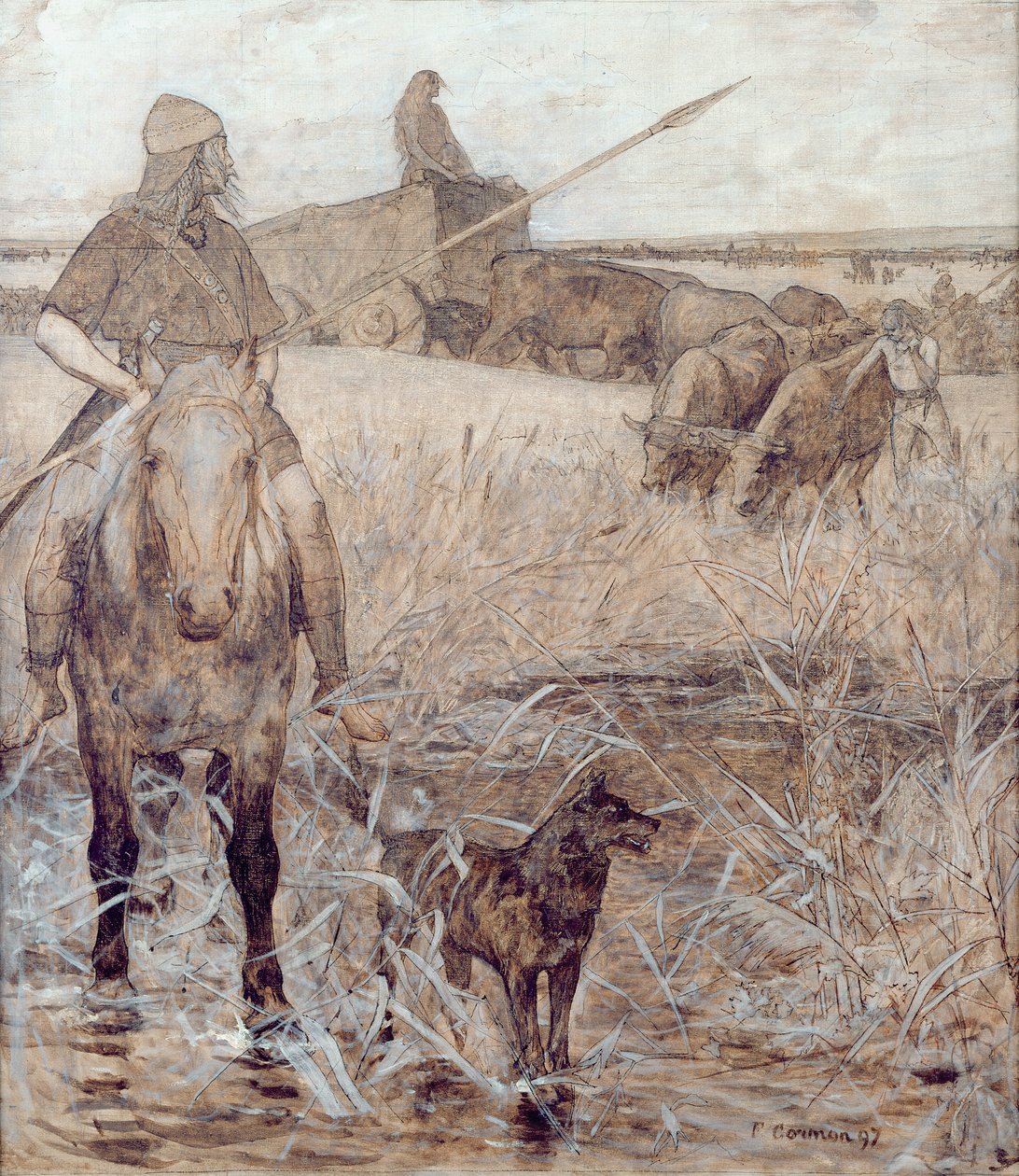 Jordbruk, 1892 av Fernand Cormon