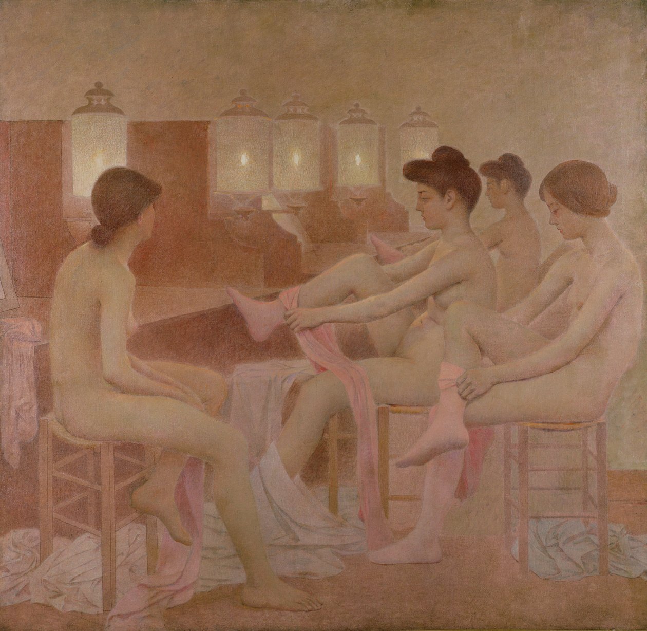 Danserne, 1905-09 swed av Fernand de Cordova Pelez