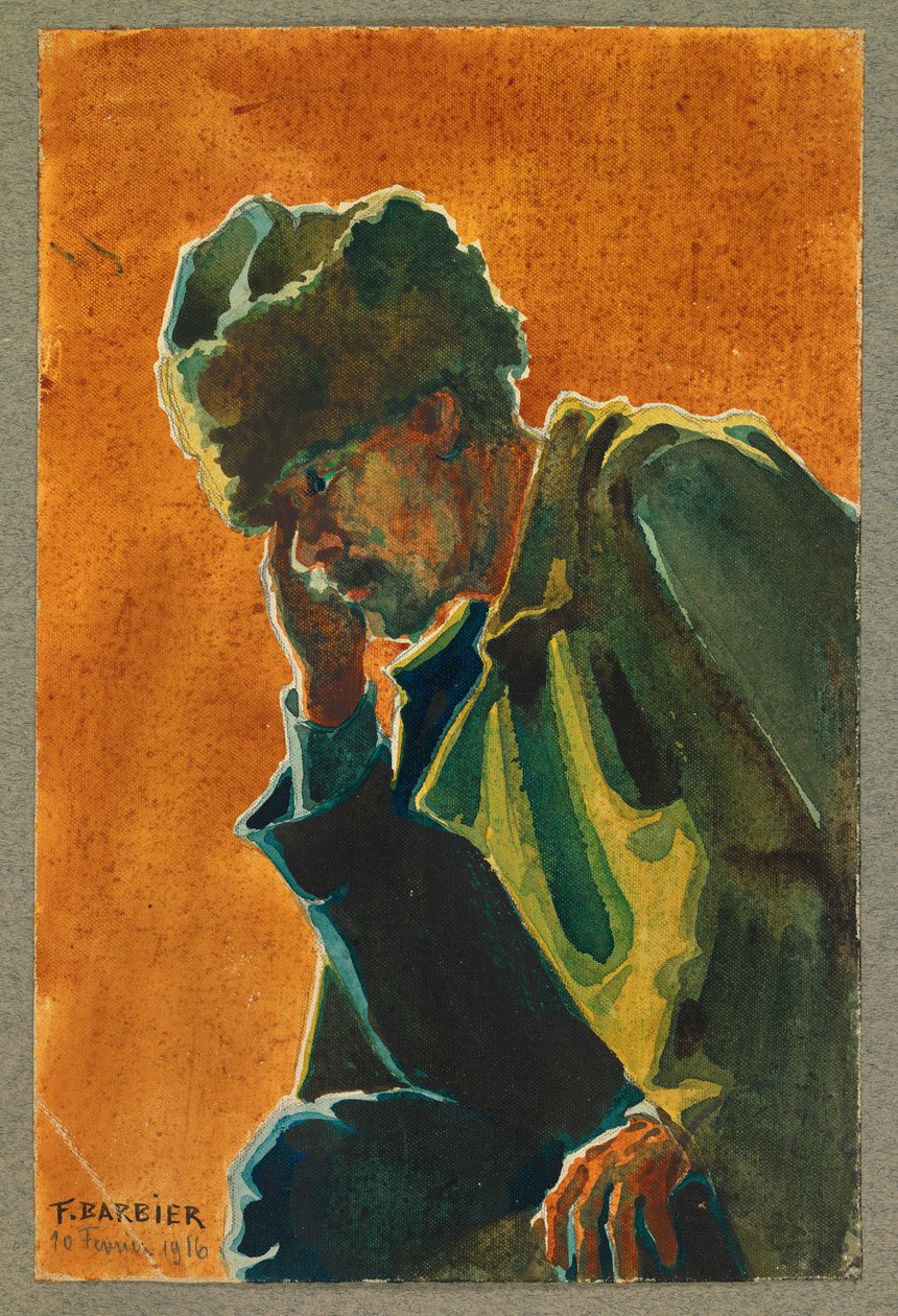 Rysk fånge, Gustrow av Fernand Barbier