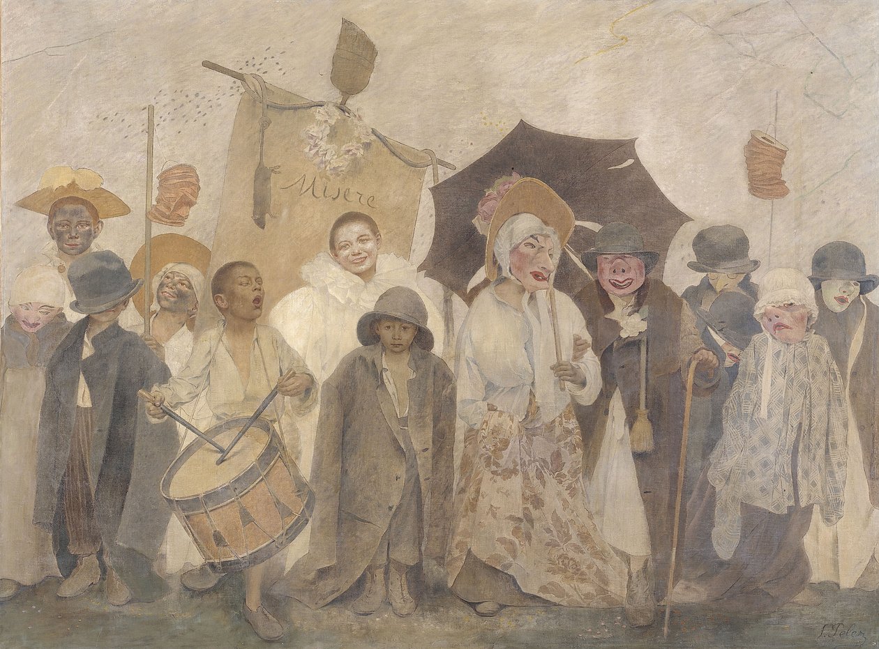 La Vachalcade av Fernand Pelez