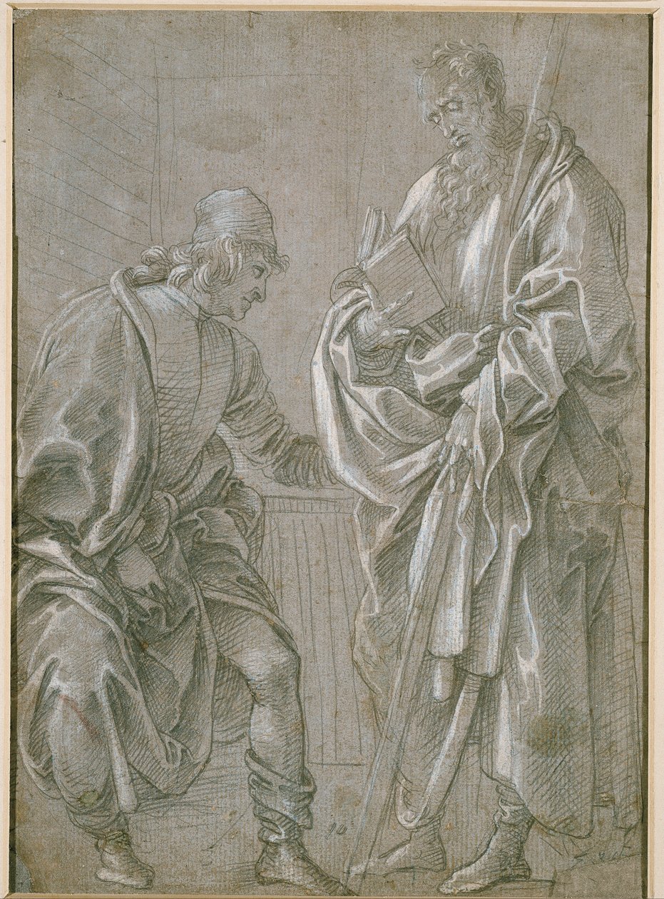 Apostel och ungdom av Filippino Lippi