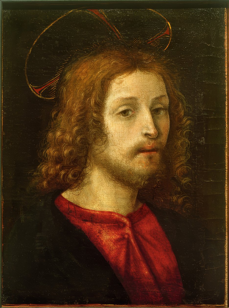 Kristi huvud av Filippino Lippi