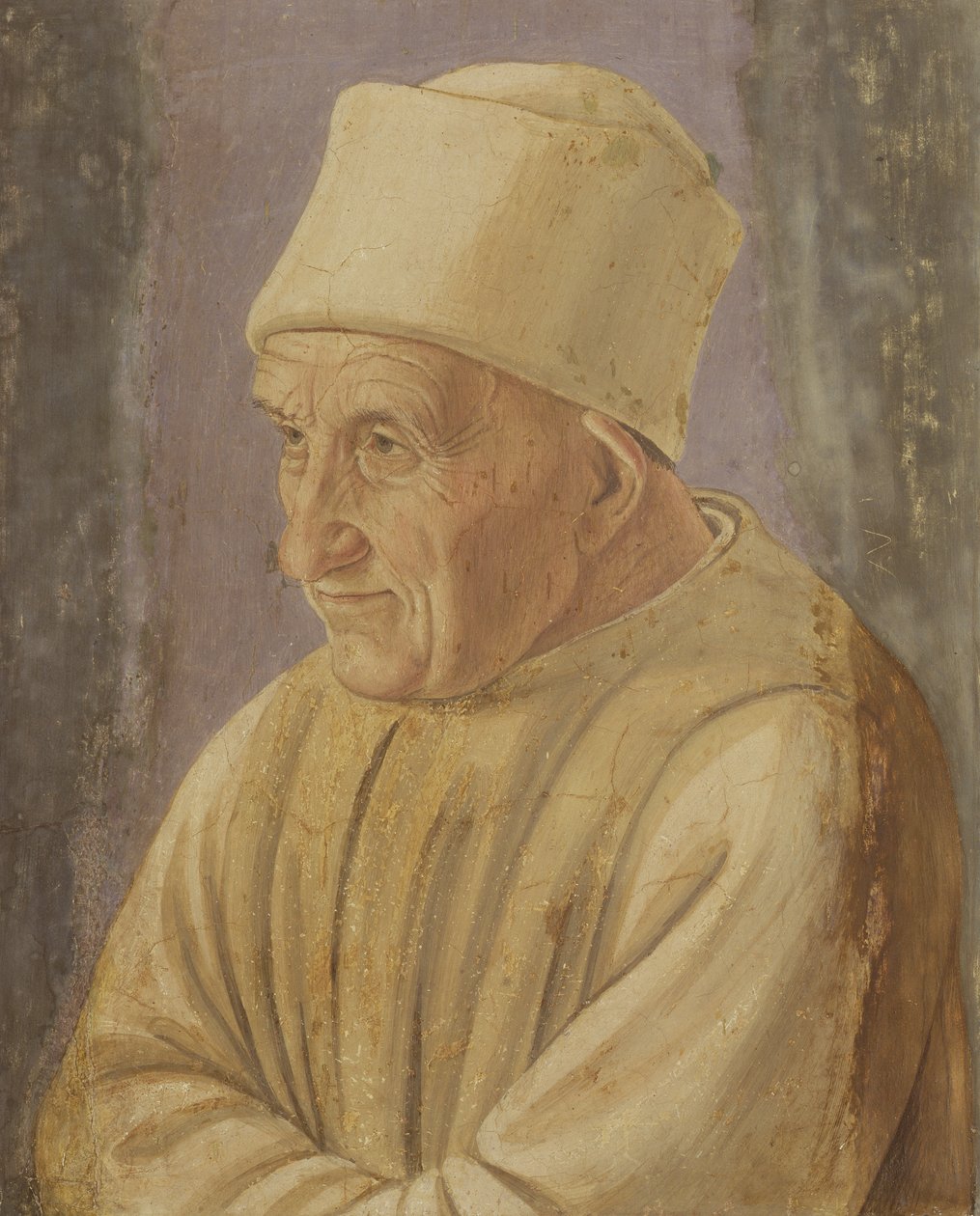 Porträtt av en gammal man av Filippino Lippi