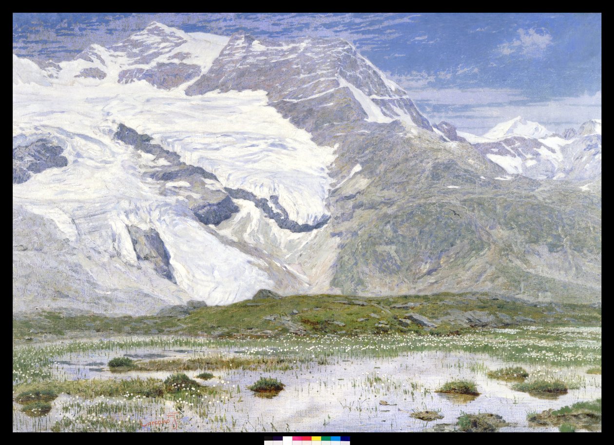 Cambrena-glaciären av Filippo Carcano