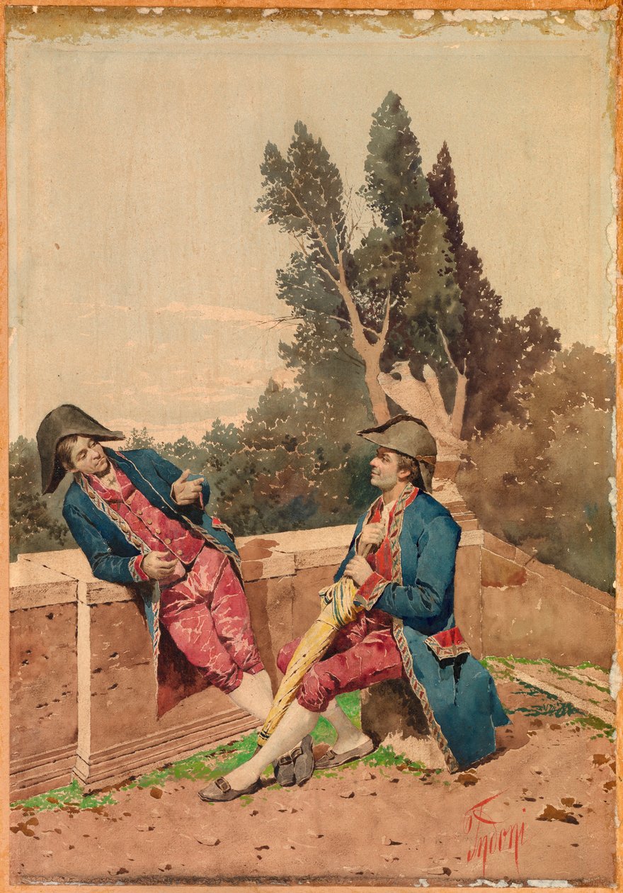 Soldiers of the Empire, ca. 1880. av Filippo Indoni