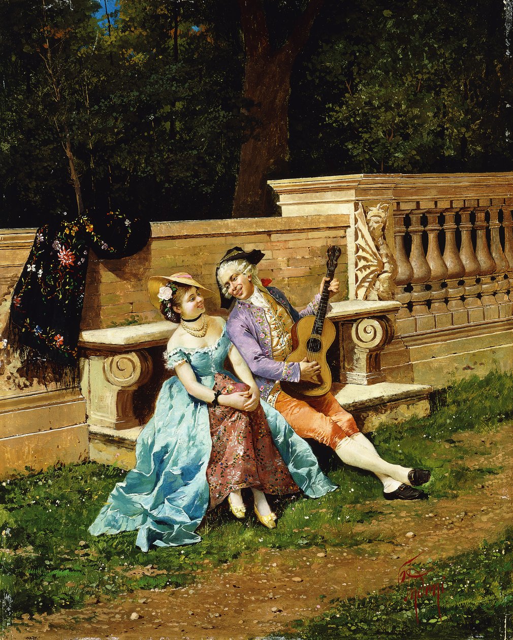 Serenaden, av Filippo Indoni