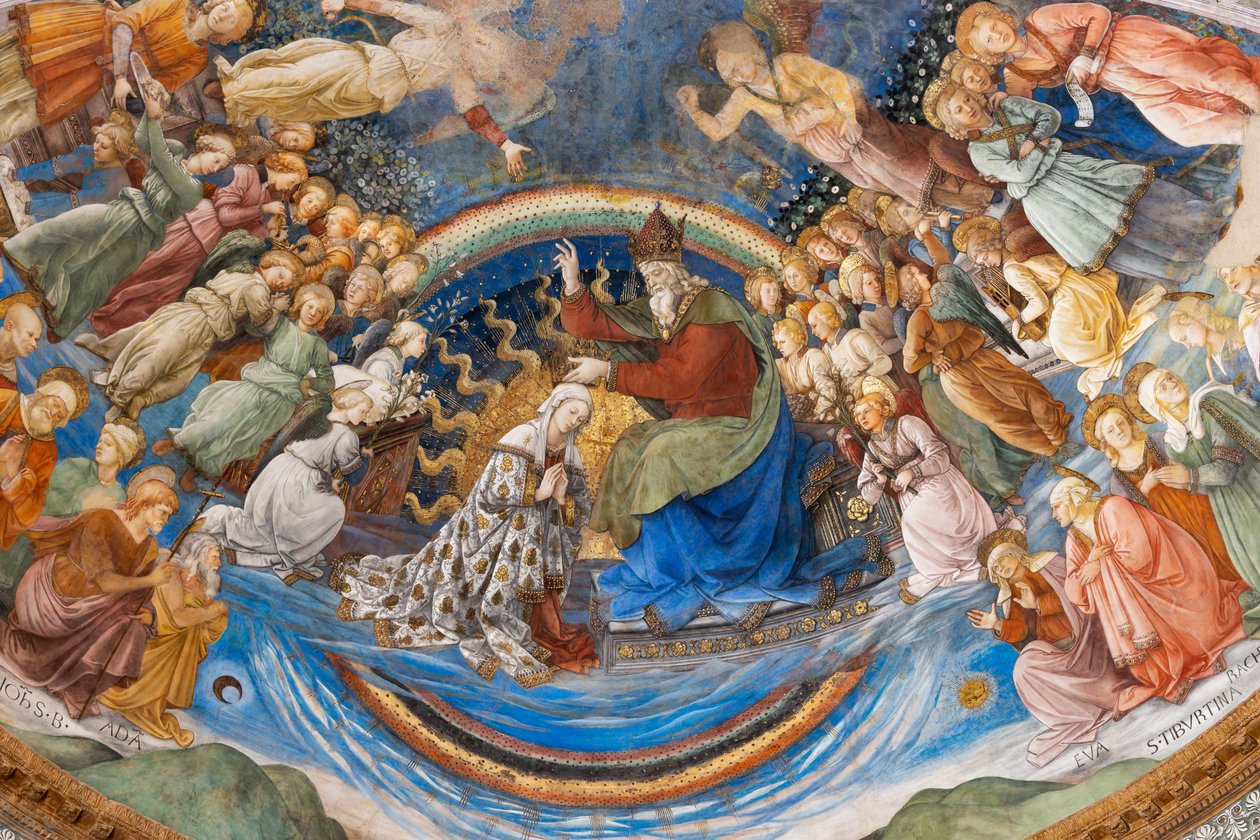Maria kröning av Filippo Lippi