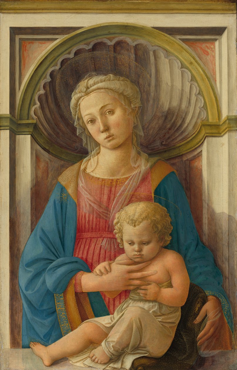 Madonna och barn, ca. 1440. av Filippo Lippi