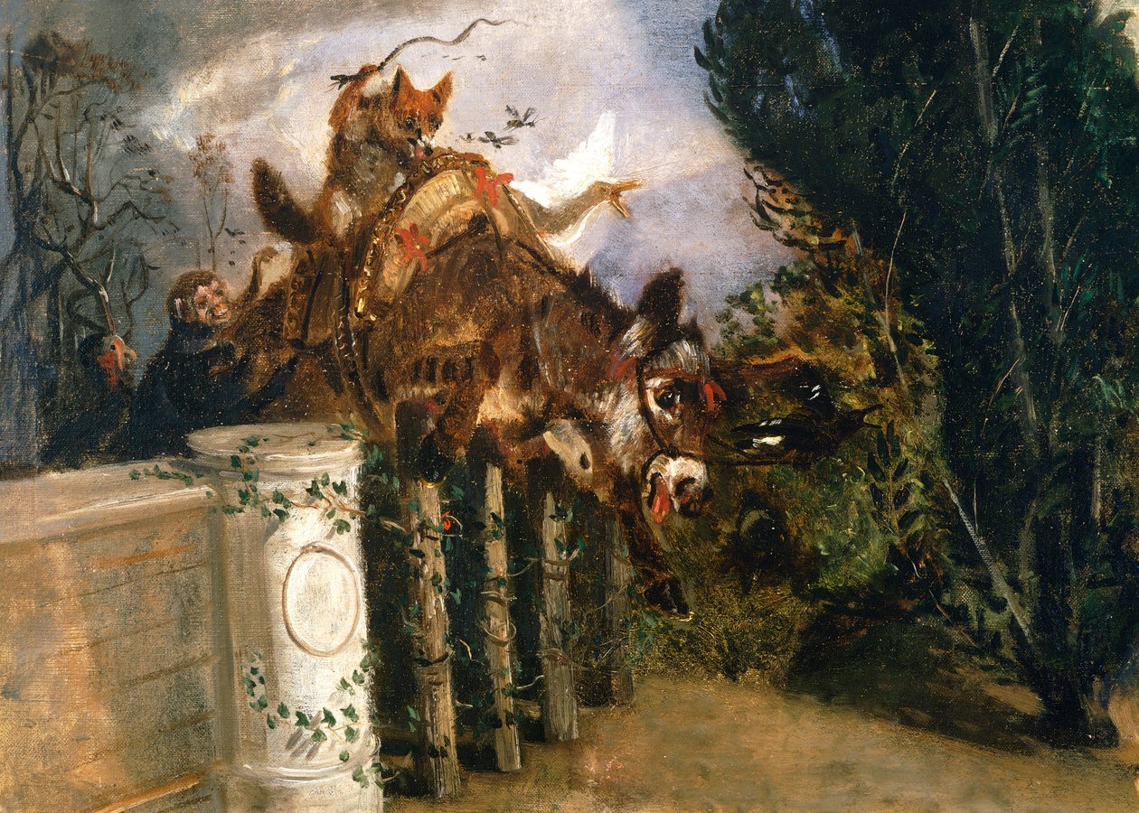 Allegory (olja på duk) av Filippo Palizzi