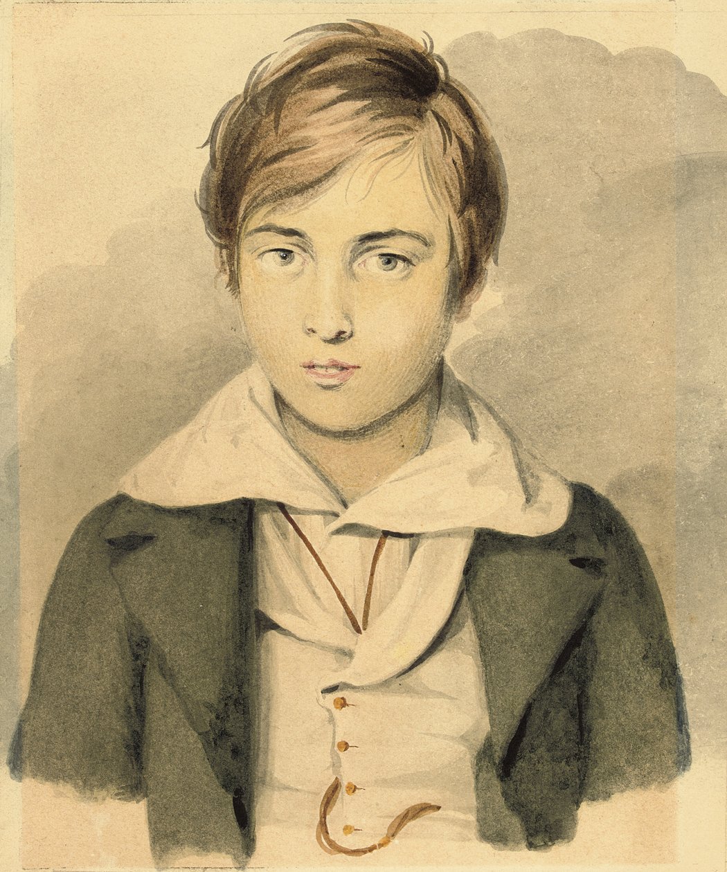 Ett porträtt av William Michael Rossetti av Filippo Pistrucci