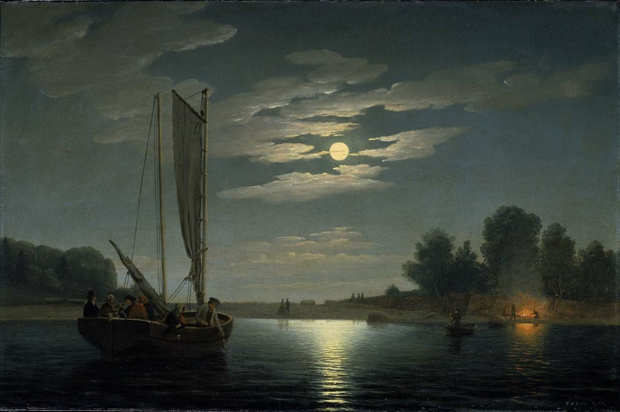Fiskeparty av Fitz Henry Lane