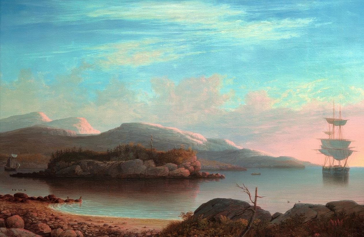 Vor Mount Desert Island av Fitz Henry Lane