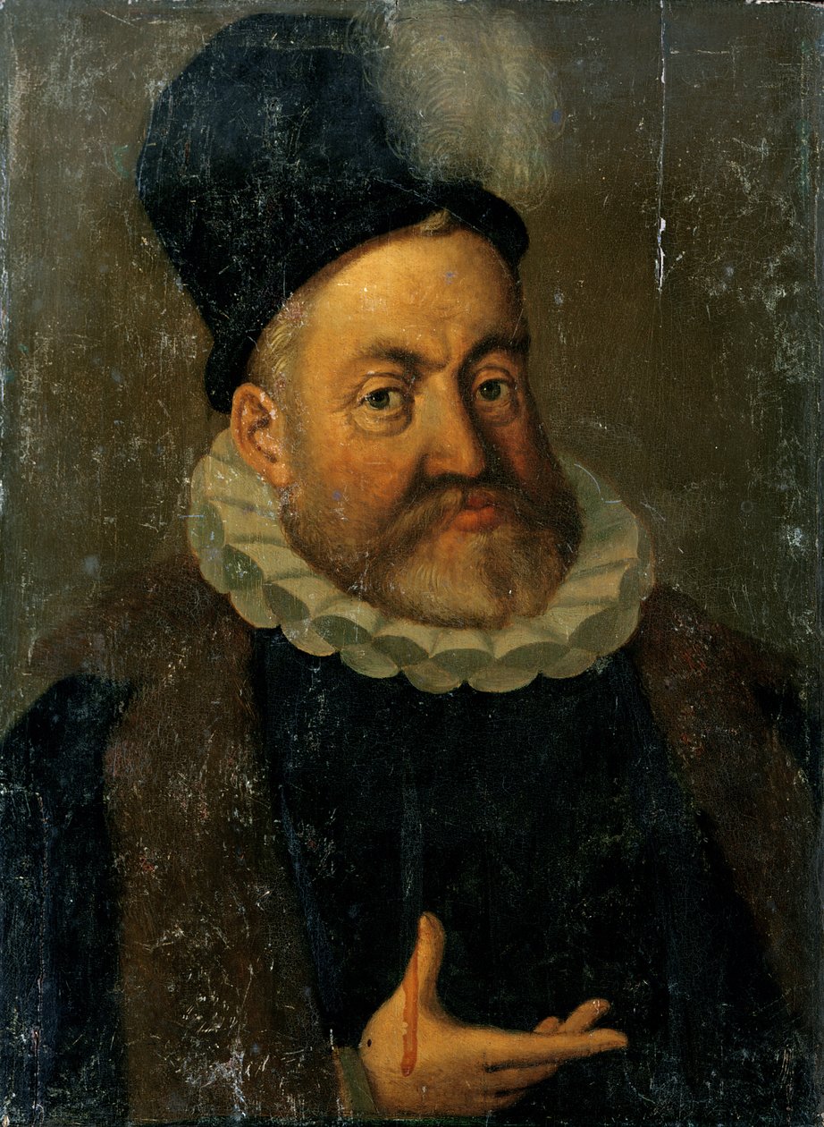 Rudolph II (1552-1612) swed av Flemish School