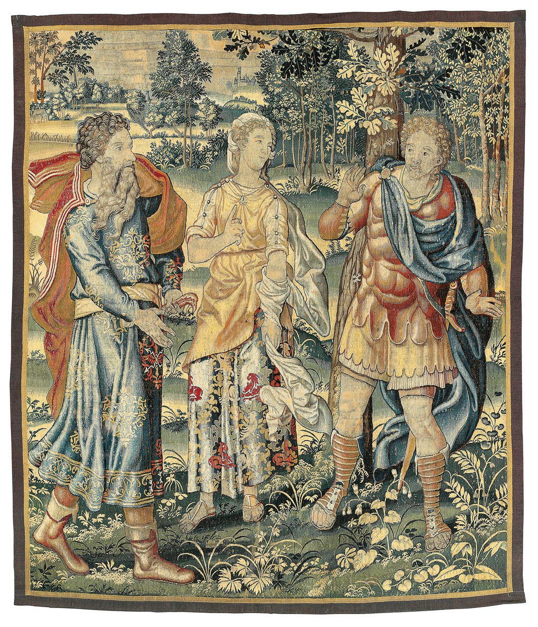 Biblisk gobeläng, Bryssel, mitten av 1500-talet av Flemish School