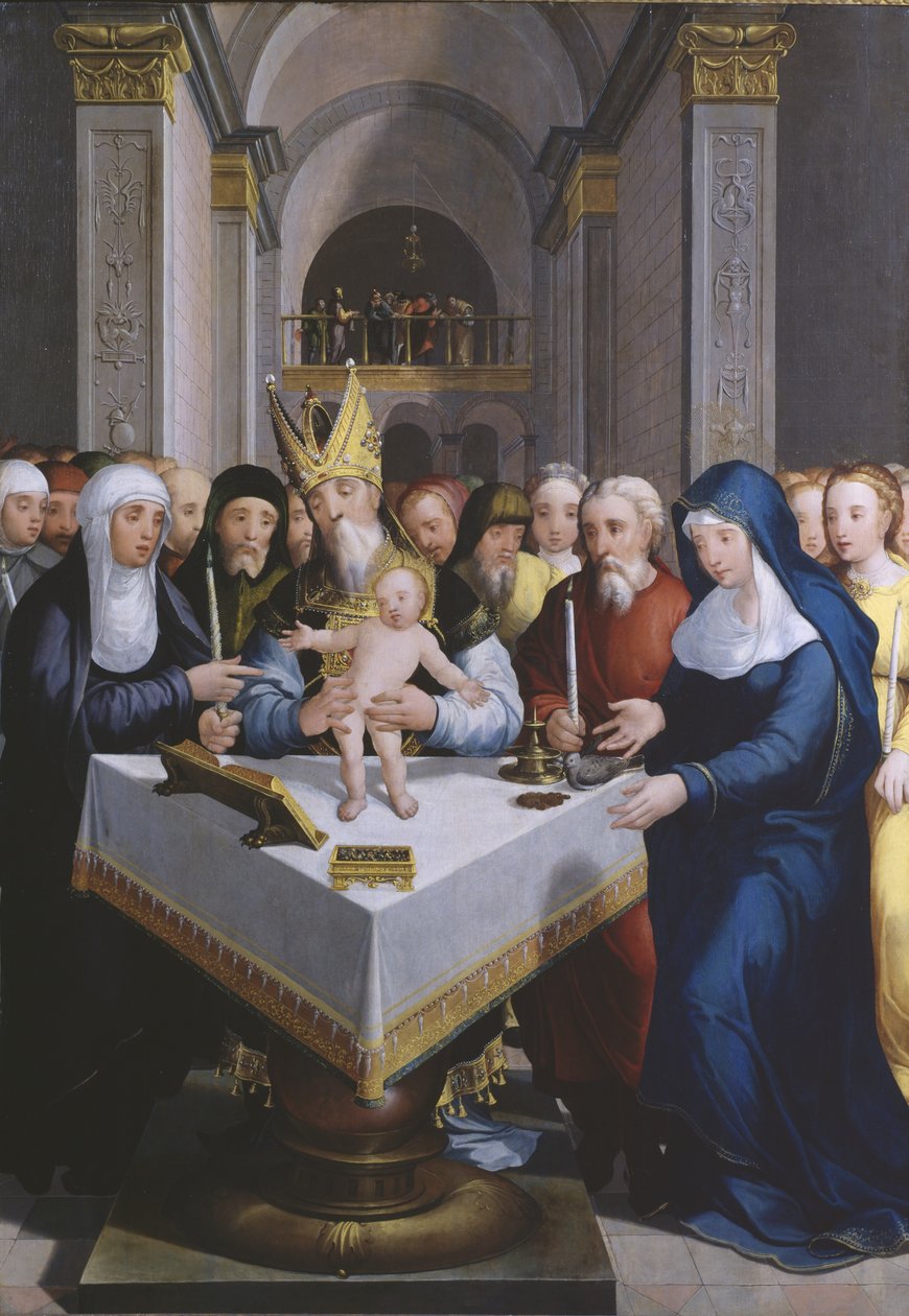Omskärelse, c.1500 av Flemish School