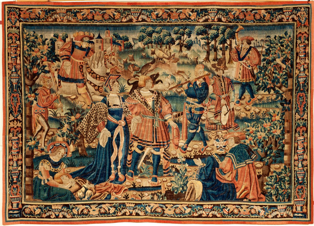 flamländsk gobeläng. 1500-talet. av Flemish School