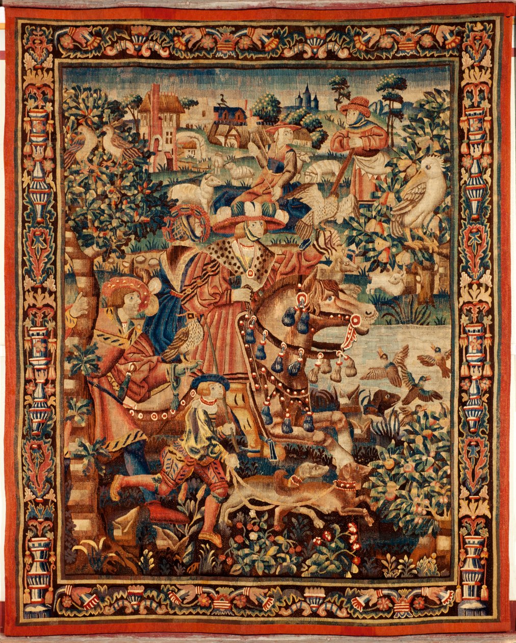 flamländsk gobeläng. 1500-talet. av Flemish School