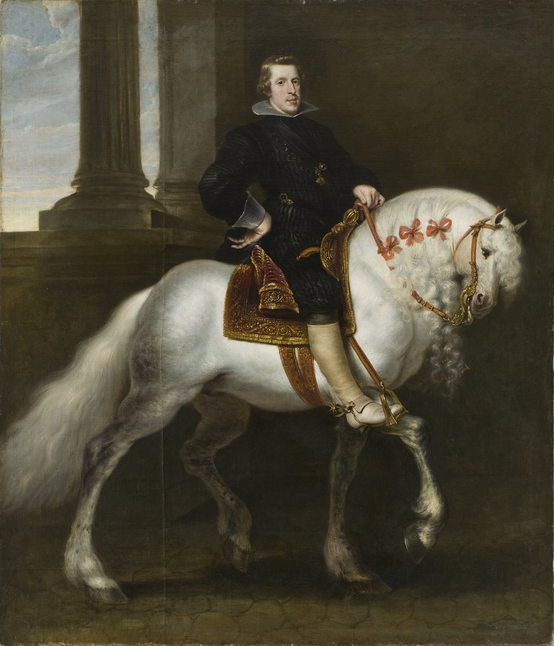 Filip IV av Spanien av Flemish School