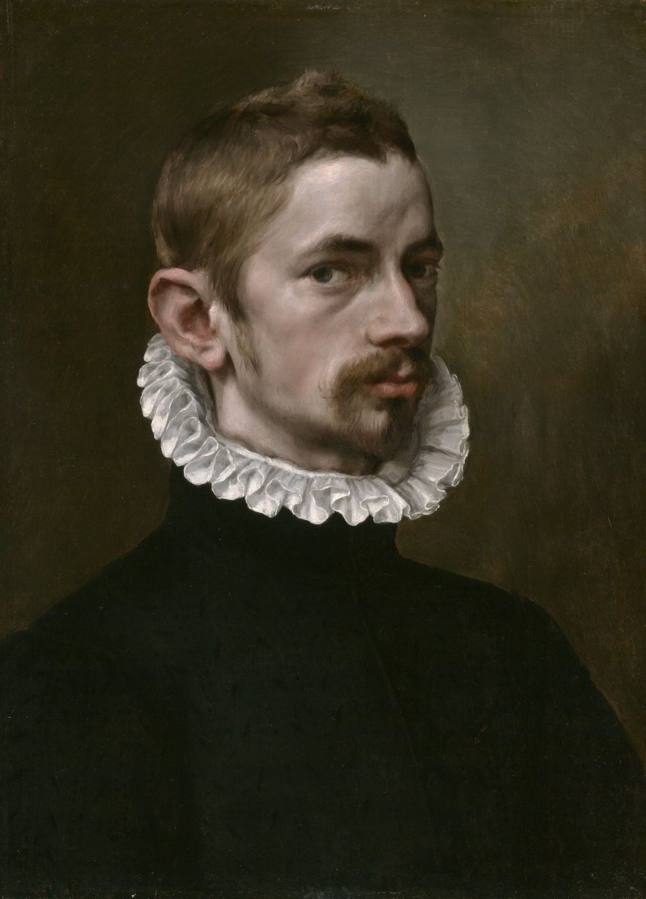 Porträtt av en man, ca 1575 av Flemish School