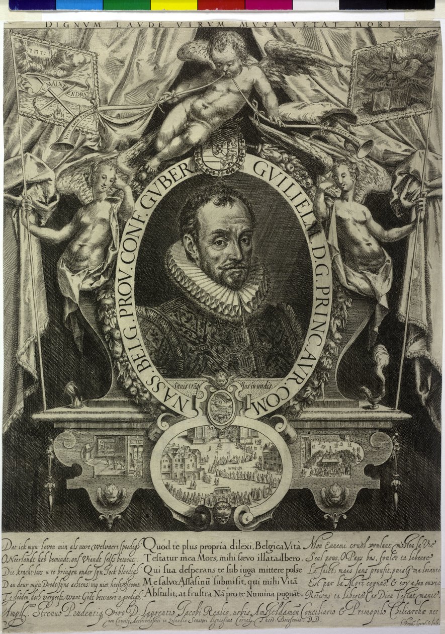 Prins av Oranien William I av Flemish School