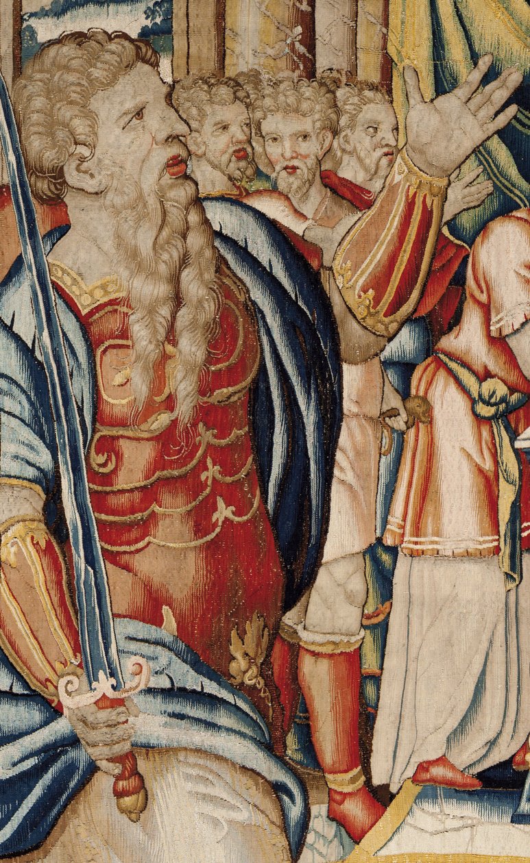 The History of Hannibal, c.1570 (gobeläng) av Flemish School