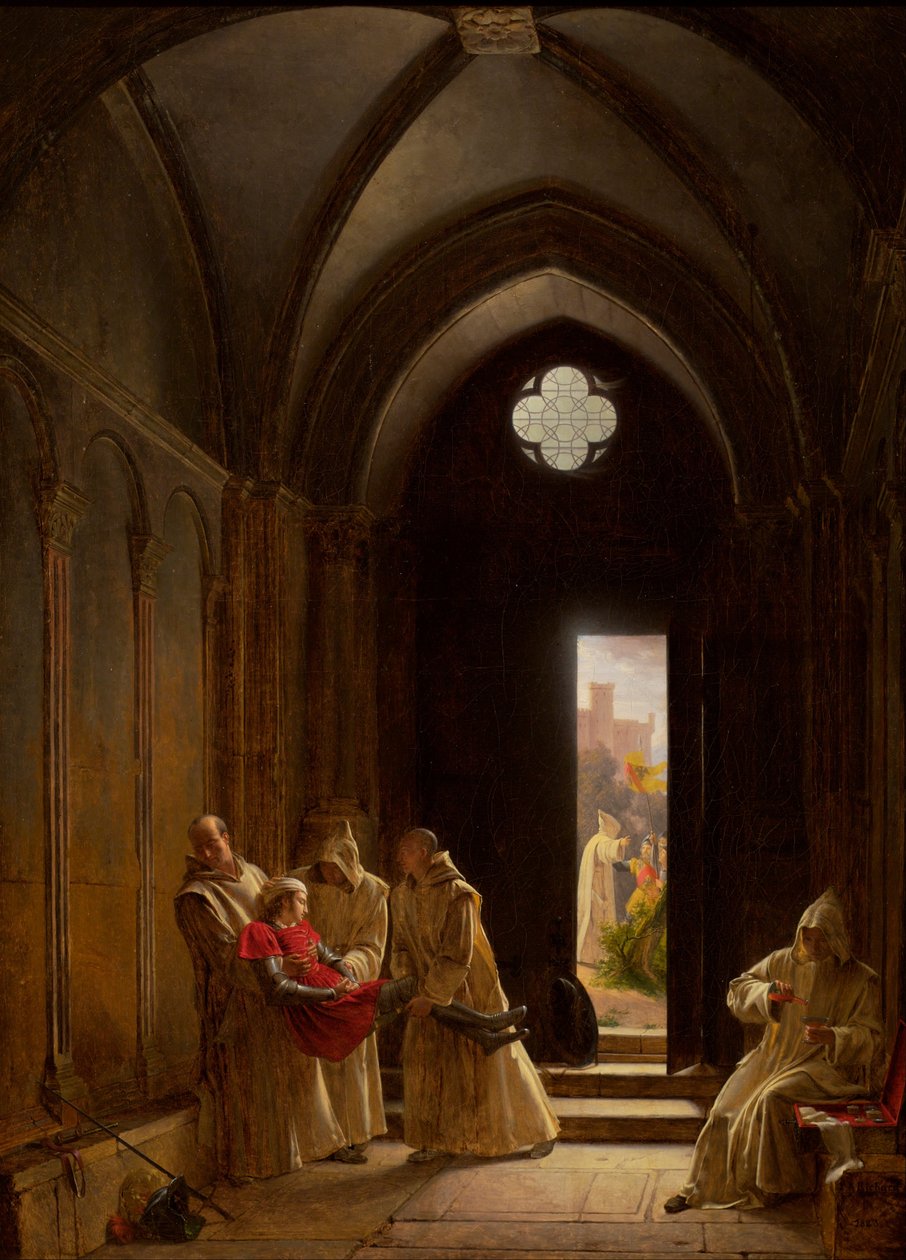 Prince de Talmonts död av Fleury François Richard