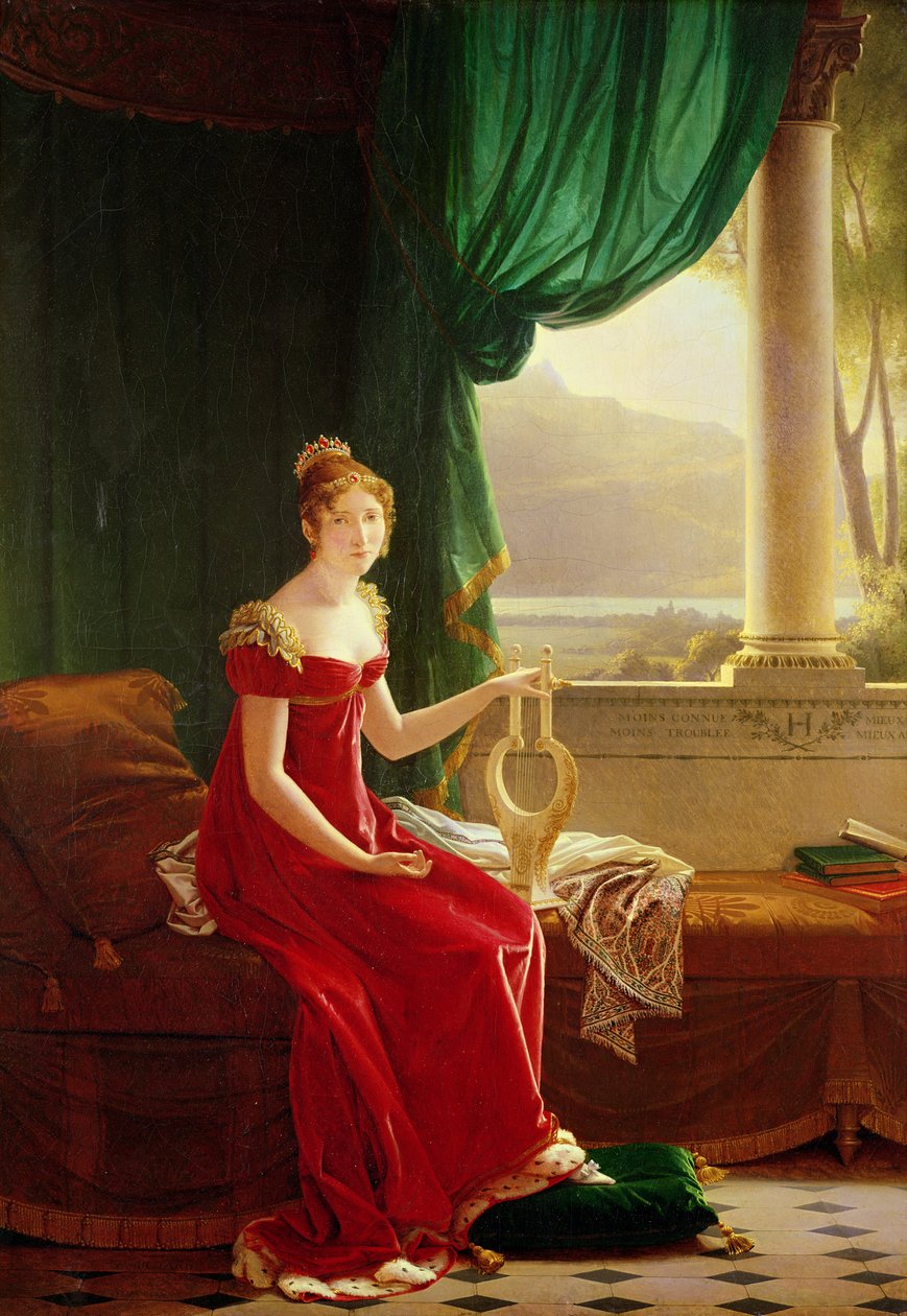 Hortense de Beauharnais (1783-1837) av Fleury François Richard