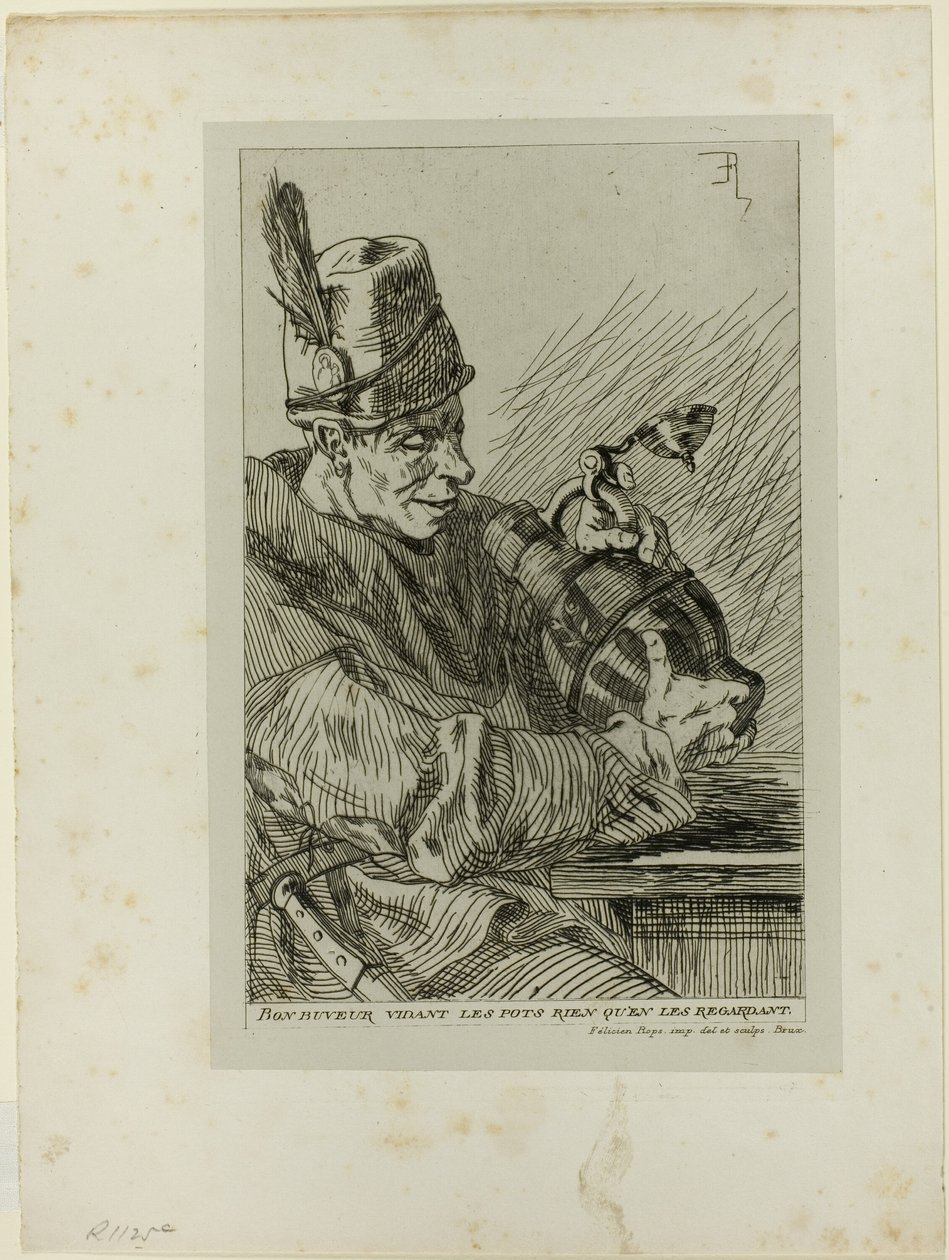 Drickaren av Félicien Rops
