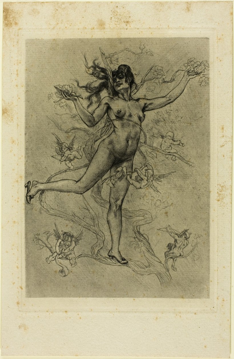 Grapeleaf av Félicien Rops